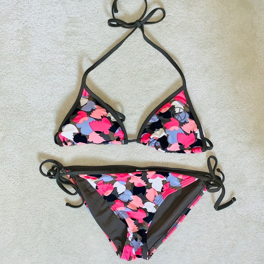 Colorful string 2-piece bikini